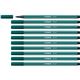 Pennarelli Stabilo Pen 68 tratto 1 mm verde turchese 68/53- conf. 10