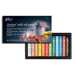 Pastelli a olio tondi per artisti Mungyo - conf. 48