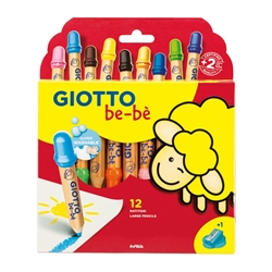 Matitoni in colori assortiti + appuntamatitone - conf. 12