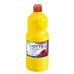 Tempera a base d'acqua Giotto Extra Quality flacone 1 L giallo scuro F53340300