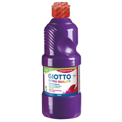 Tempera pronta Giotto Extra Quality in flacone 500 ml violetto - F532819