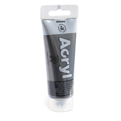 Colore acrilico Primo in bottiglia PET con tappo dosatore 75 ml - 800 antracite 420TAM75800