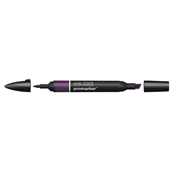 Pennarelli doppia punta Winsor&Newton aubergine V524 - 0203290