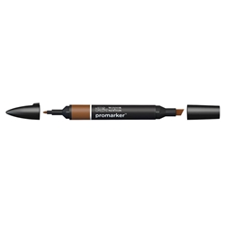 Pennarelli doppia punta Winsor&Newton burnt sienna O324 - 0203074