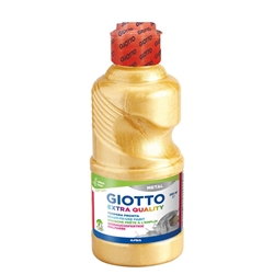Tempera pronta Giotto metal in flacone 250 ml oro metallizzato - F53140100