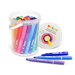 Pennarelli superlavabili Primo Jumbo punta conica 7,6 mm - conf. 36