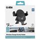 Supporto con ricarica wireless SBS 10W e clip extra strong nero TESUPWIR10CLIPSTG