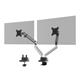 Braccio porta 2 monitor da tavolo Durable Select Plus con braccio estensibile 1086x450x145 mm - 5097-23