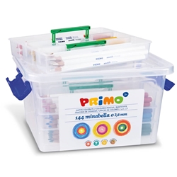 Matite colorate esagonali Primo minabella laccate - Ø 3,8 mm - conf. 144