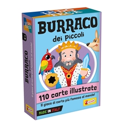 Gioco in scatola Lisciani Ludoteca Le Carte dei Bambini Burraco dei Bambini - 96688