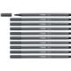 Pennarelli Stabilo Pen 68 tratto 1 mm grigio freddo profondo 68/97- conf. 10