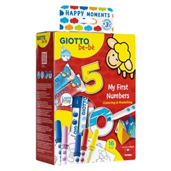 Gioco creativo Giotto Bebè Happy Moments 28 x 16,5 x 7,5 cm My First Numbers F478600