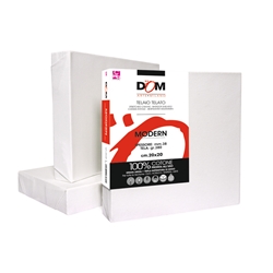 Tela per pittura DOM Modern 380 g bordo 38 mm - 20x20 cm - 356/2020