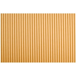 Cartoncino ondulato Deco Cannetè 50x70 cm - 230 gr arancio chiaro - conf. 10