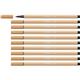 Pennarelli Stabilo Pen 68 tratto 1 mm ocra chiaro 68/88- conf. 10
