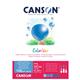 Album da disegno Canson Colorline® A4 150 g/m² 25 ff assortimento Acqua C31074P002