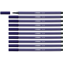 Pennarelli Stabilo Pen 68 tratto 1 mm blu prussia 68/22- conf. 10