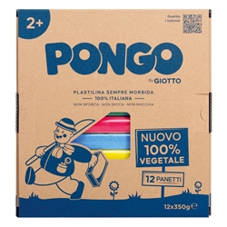 Panetto di plastilina vegetale modellabile 350 g - conf. 12