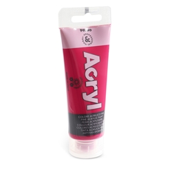 Colore acrilico Primo in tubetto in polietilene 75 ml - 301 magenta 420TA75301