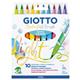 Pennarelli acquerellabili con punta a pennello Giotto Turbo Soft Brush - conf. 10