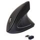 Mouse ergonomico verticale Q-Connect wireless 2.4G 123x65x82 mm - nero - KF10714