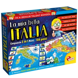 Gioco in scatola Lisciani I'm a Genius Puzzle La Mia Bella Italia - 80571