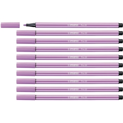 Pennarelli Stabilo Pen 68 tratto 1 mm lilla chiaro 68/59- conf. 10