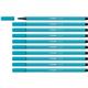 Pennarelli Stabilo Pen 68 tratto 1 mm blu chiaro 68/31- conf. 10