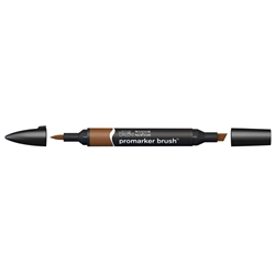 Pennarelli doppia punta Winsor&Newton brush burnt sienna O324 - 0204074