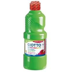 Tempera pronta Giotto Extra Quality in flacone 500 ml verde cinabro - F532811