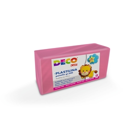 Plastilina Deco in panetto da 500 g rosa  07024- conf. 2