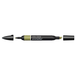 Pennarelli doppia punta Winsor&Newton verde oliva Y724 - 0203447