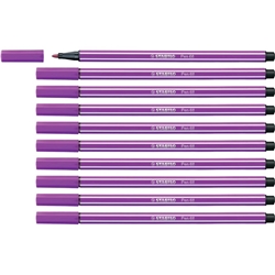 Pennarelli Stabilo Pen 68 tratto 1 mm lilla 68/58- conf. 10