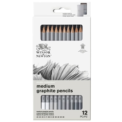 Set matite in grafite Winsor&Newton Studio Collection scatola in metallo 12 - conf. 12