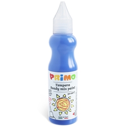 Tempera brillante Primo in bottiglia con becuccio 50 ml blu oltremare 2001BR50500