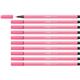 Pennarelli Stabilo Pen 68 tratto 1 mm rosa 68/29- conf. 10