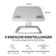 Supporto per laptop Fellowes Hana™ ergonomico 10,2 x 34,2 x 39,6 cm bianco 100016995