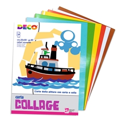 Album di carta rasata Deco 35x50 cm - 80 g - 5 - conf. 5