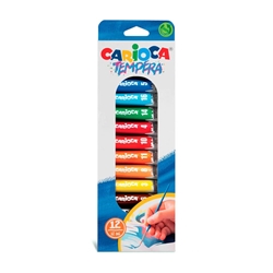 Tempera in tubetti Carioca 12 ml - conf. 12