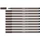 Pennarelli Stabilo Pen 68 tratto 1 mm ambra 68/65- conf. 10