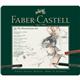 Set metallo Faber Castell Monochrome belle arti medium - conf. 21