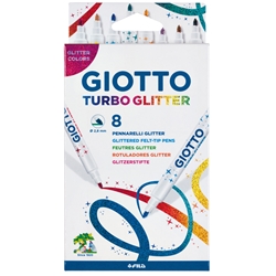 Pennarelli Giotto Turbo Glitter - conf. 8