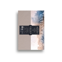 Carta per acquerello Fabriano Watercolor 300 g grana rotonda - 30,5x45,5 cm - 20 fogli - 19100277
