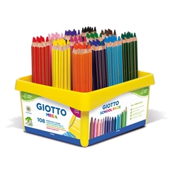 Matite colorate Giotto Mega - conf. 108
