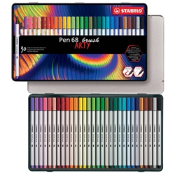 Pennarello Stabilo Arty Line Pen 68 brush punta a pennello - conf. 30
