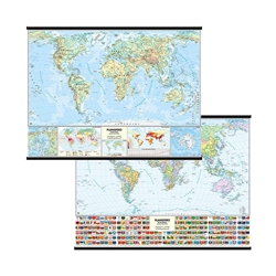 Carta murale Belletti Mondo  MS02PL