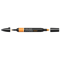 Pennarelli doppia punta Winsor&Newton neon radiant orange NN OR - 0205404