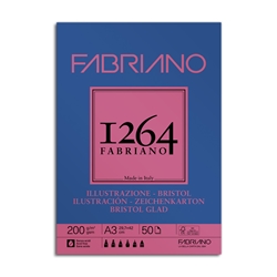Image of Blocco collato Fabriano Illustrazione 200 g031