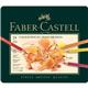 Matite colorate permanenti Faber Castell Polychromos mina 3,8 mm box metallo - colori assortiti - conf. 24