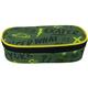 Astuccio ovalino con cerniera piccolo Donau 21x5,5x10,5 cm motivo New York verde - 322131085